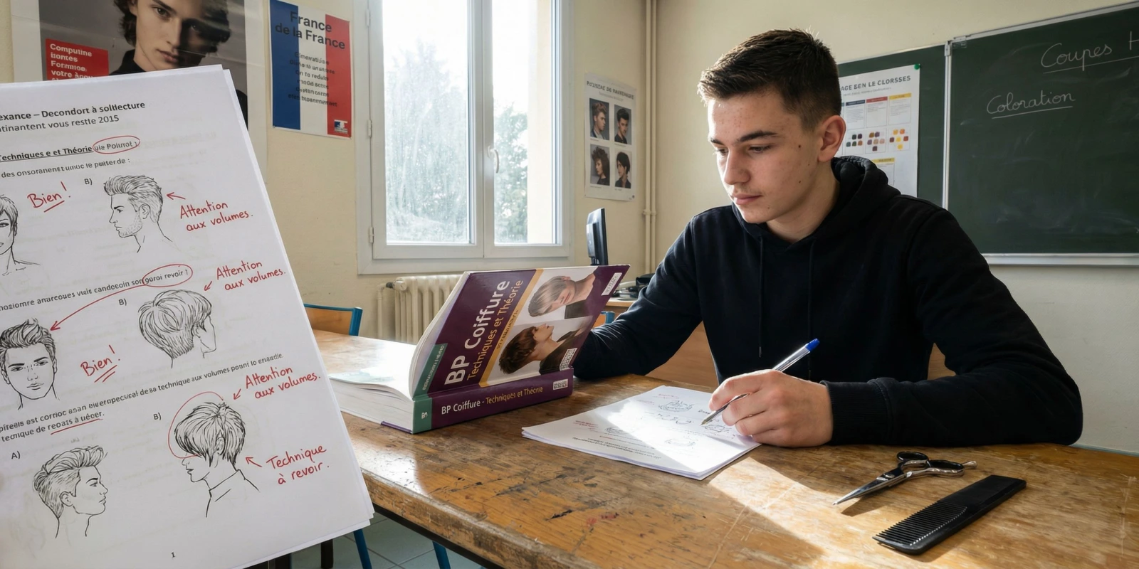 Sujets et Corrigés BP Coiffure : Annales, Entraînement et Conseils de Révision