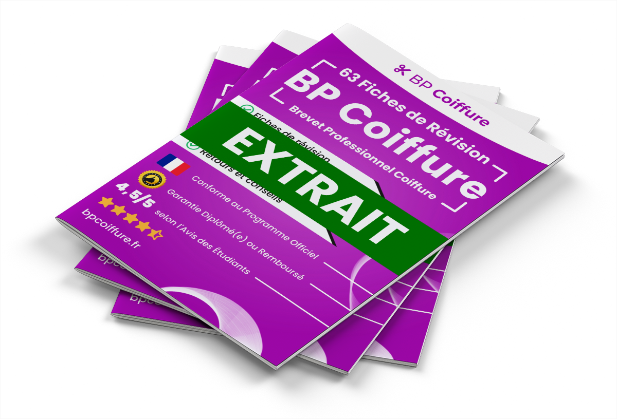 Extrait Fiches Révision gratuites BP Coiffure