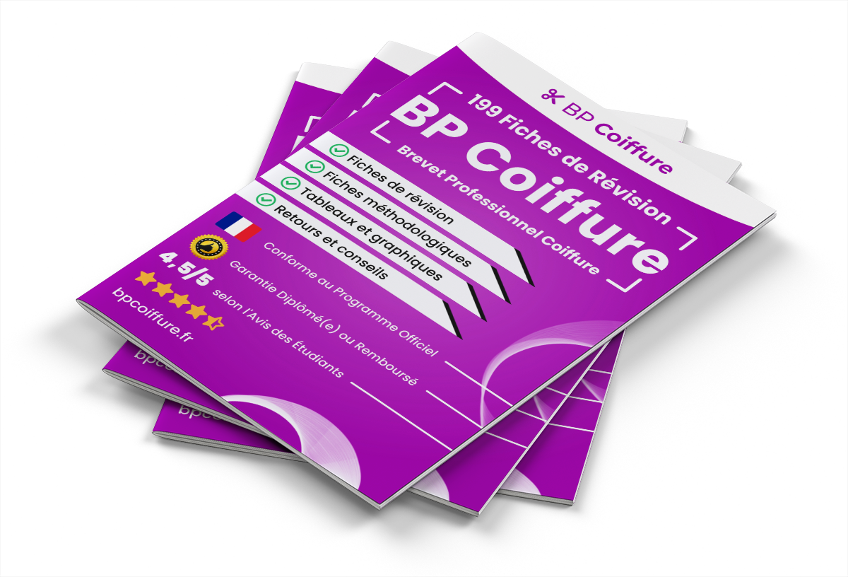199 Fiches de Révision pour le BP Coiffure